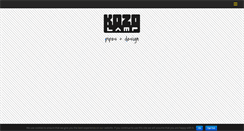 Desktop Screenshot of kozo-lamp.com